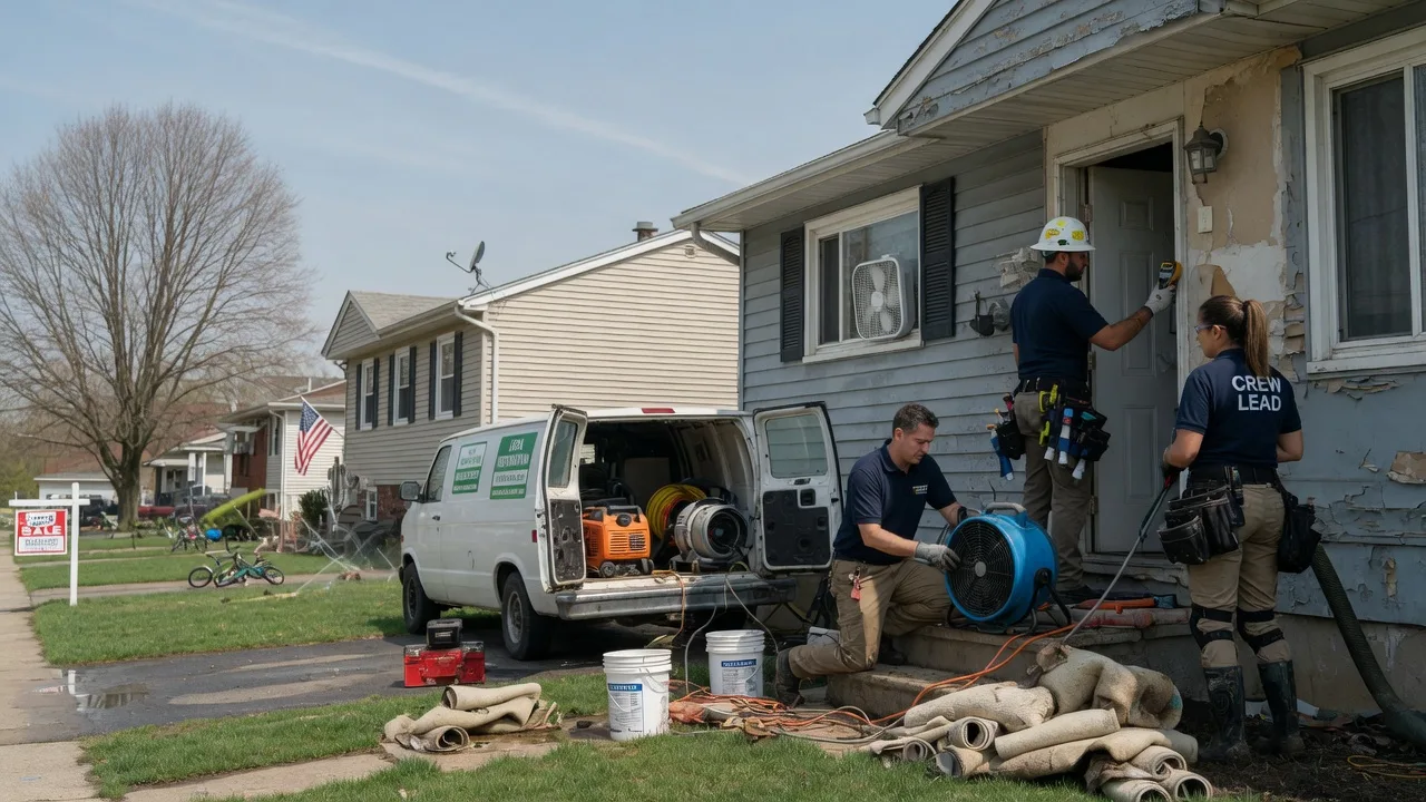 Flood Cleanup in Franklin Springs, GA near me